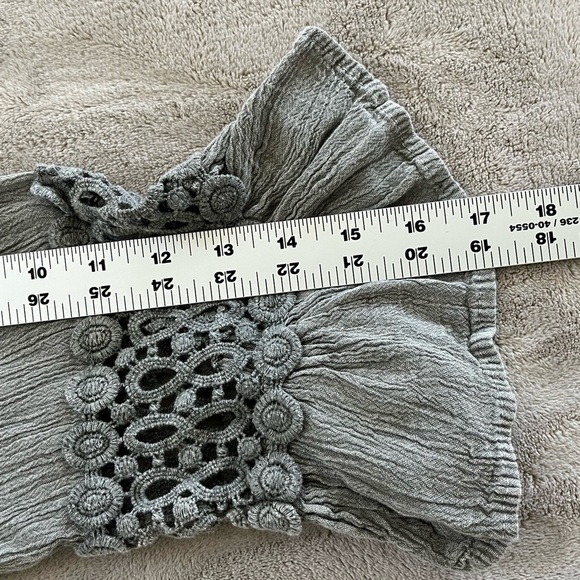 Shoreline Crochet Beach Wear Dress Cover Up Boho Festival Beachy Hippie L/XL - Picture 11 of 12